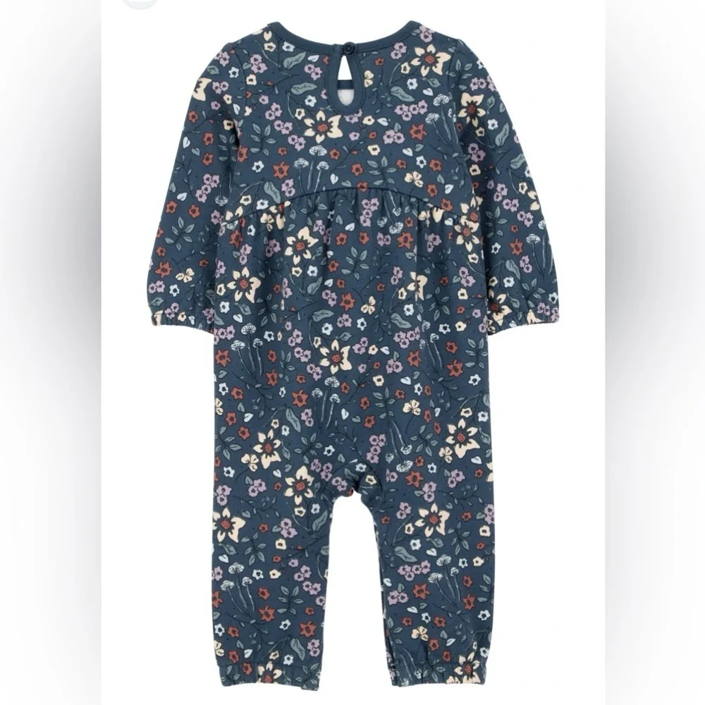 Carter's Navy Floral One Piece